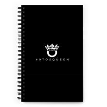 Load image into Gallery viewer, #9to5Queen Spiral notebook