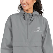 Load image into Gallery viewer, #9to5Queen Embroidered Champion Packable Jacket
