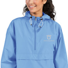 Load image into Gallery viewer, #9to5Queen Embroidered Champion Packable Jacket
