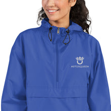 Load image into Gallery viewer, #9to5Queen Embroidered Champion Packable Jacket
