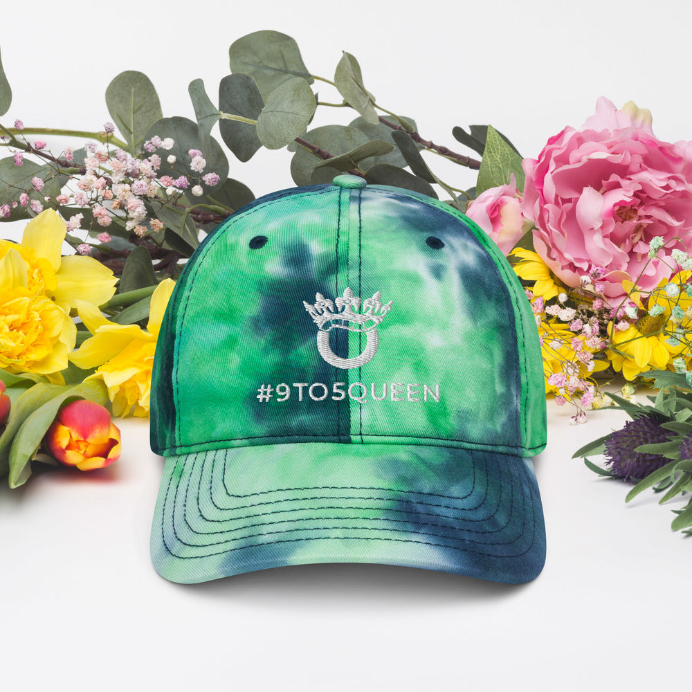 #9to5Queen Tie dye hat